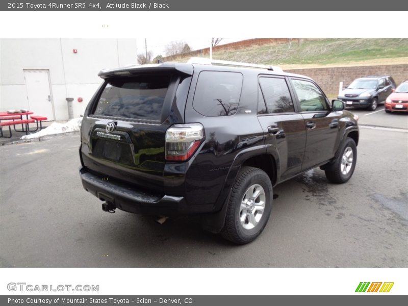 Attitude Black / Black 2015 Toyota 4Runner SR5 4x4