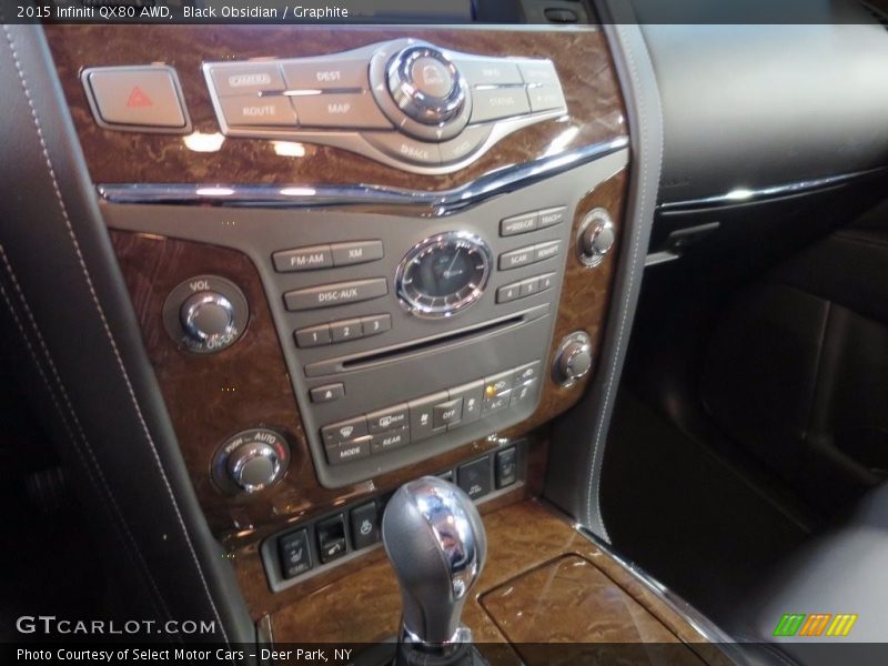 Black Obsidian / Graphite 2015 Infiniti QX80 AWD