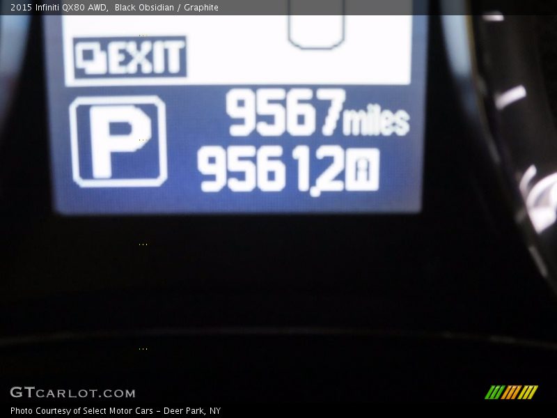 Black Obsidian / Graphite 2015 Infiniti QX80 AWD