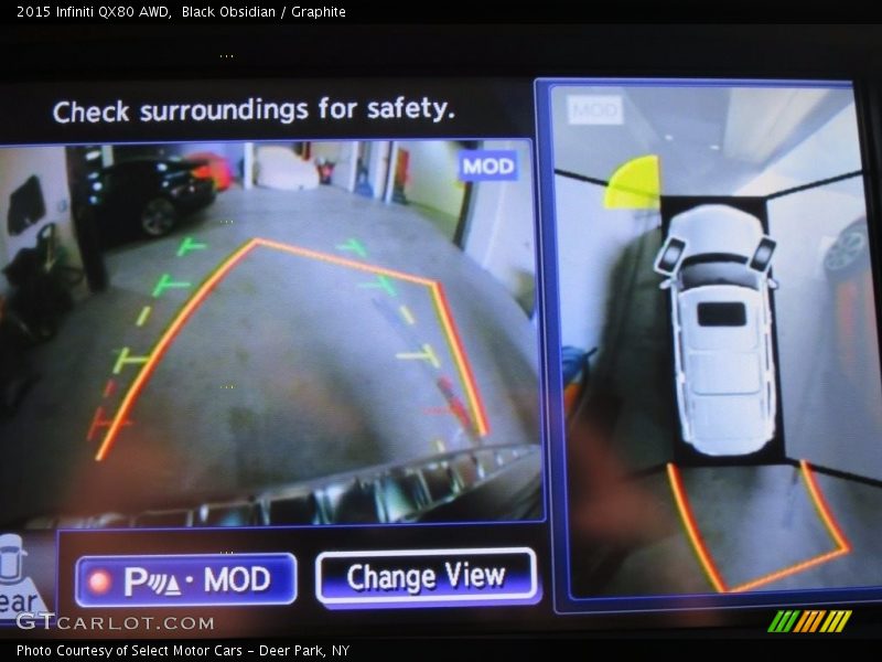 Black Obsidian / Graphite 2015 Infiniti QX80 AWD