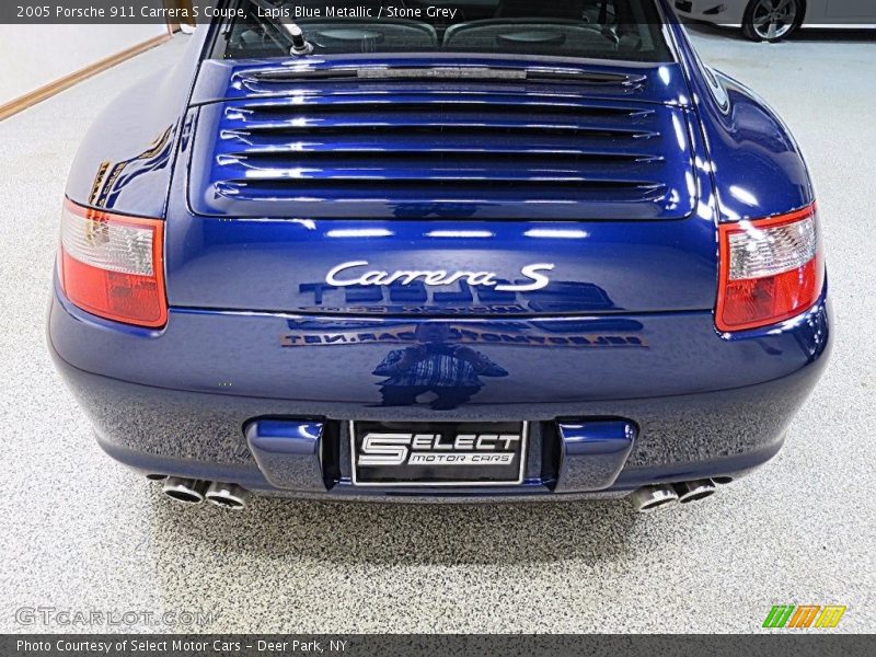 Lapis Blue Metallic / Stone Grey 2005 Porsche 911 Carrera S Coupe