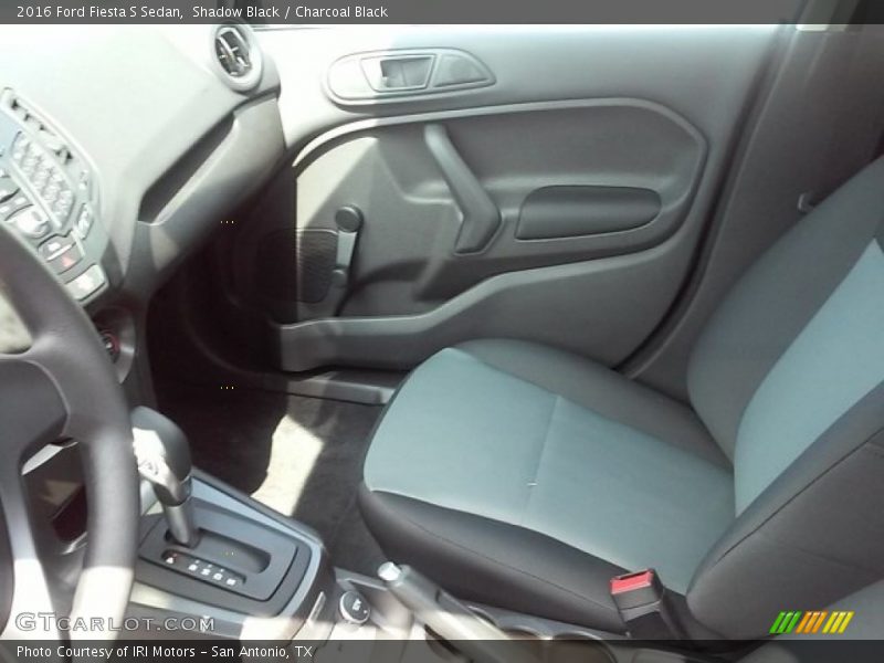 Shadow Black / Charcoal Black 2016 Ford Fiesta S Sedan