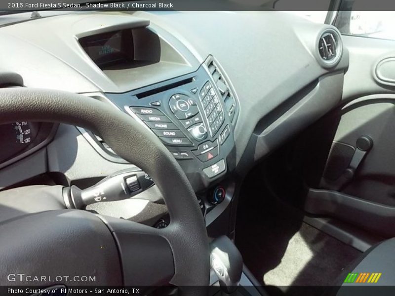 Shadow Black / Charcoal Black 2016 Ford Fiesta S Sedan