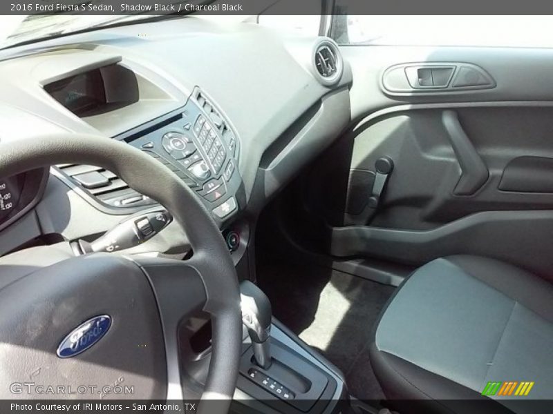 Shadow Black / Charcoal Black 2016 Ford Fiesta S Sedan