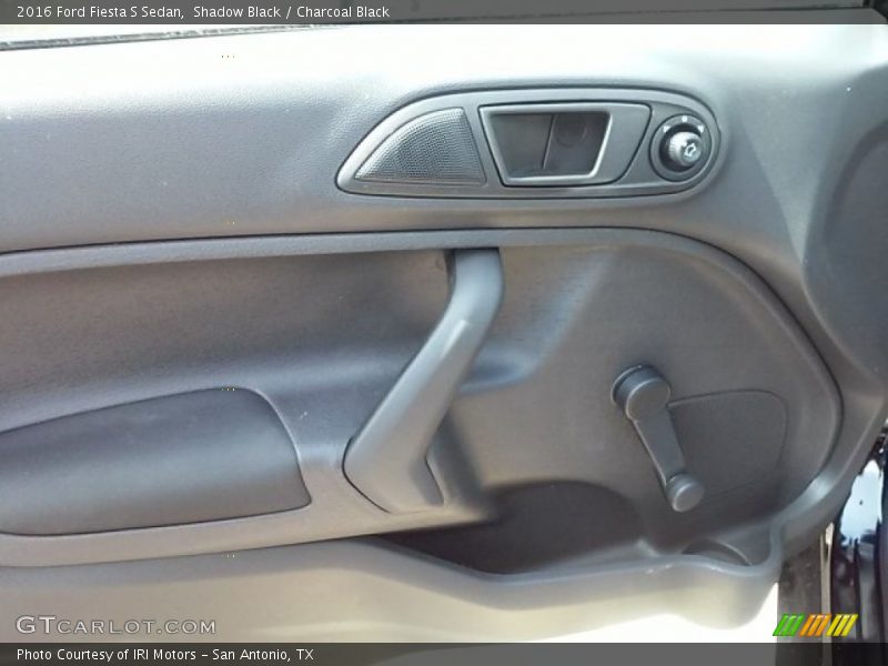 Shadow Black / Charcoal Black 2016 Ford Fiesta S Sedan
