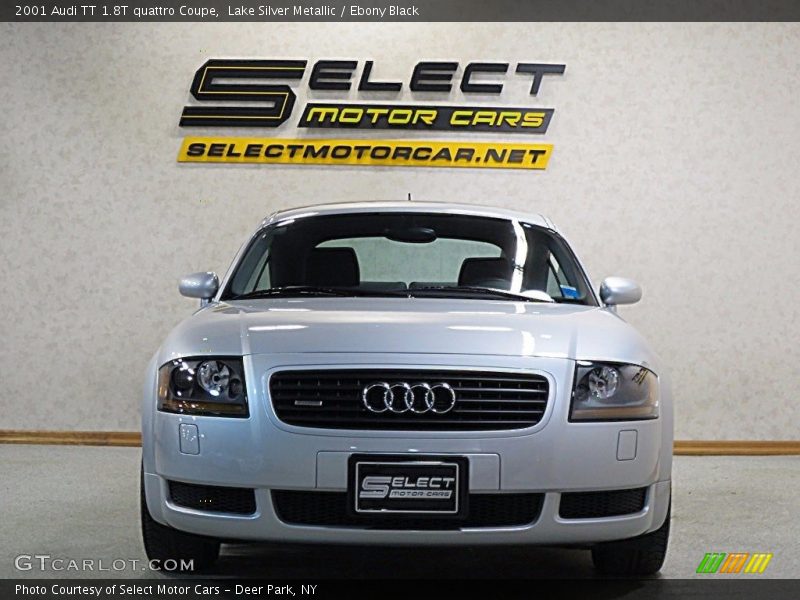 Lake Silver Metallic / Ebony Black 2001 Audi TT 1.8T quattro Coupe