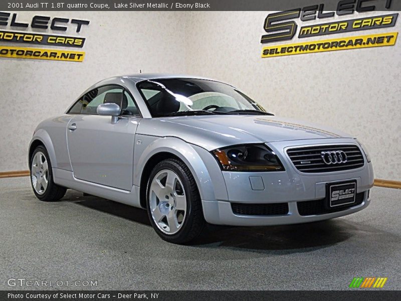 Lake Silver Metallic / Ebony Black 2001 Audi TT 1.8T quattro Coupe