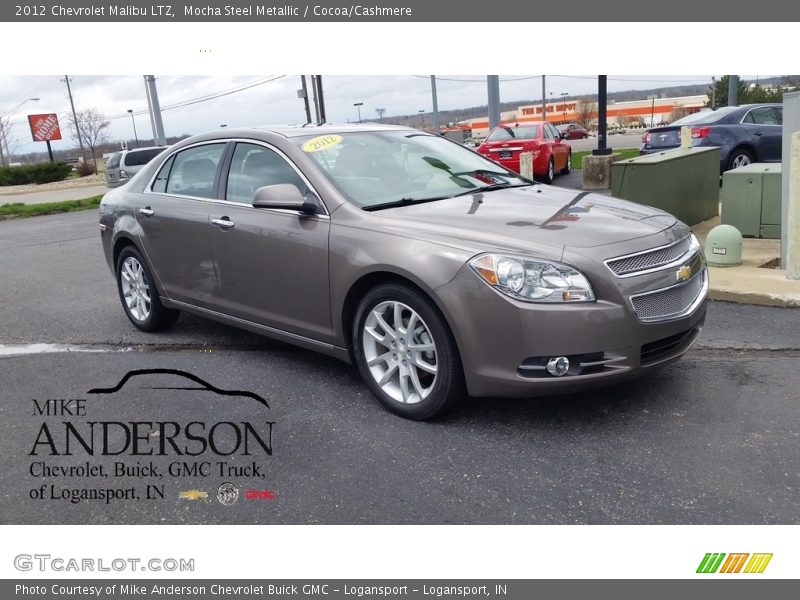 Mocha Steel Metallic / Cocoa/Cashmere 2012 Chevrolet Malibu LTZ