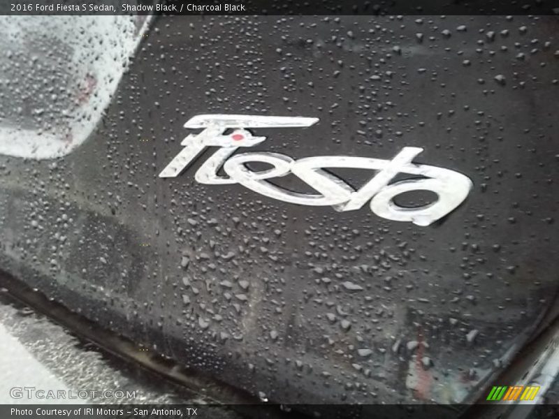Shadow Black / Charcoal Black 2016 Ford Fiesta S Sedan