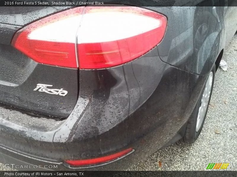 Shadow Black / Charcoal Black 2016 Ford Fiesta S Sedan