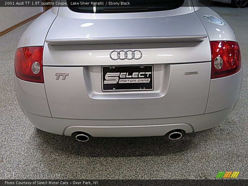 Lake Silver Metallic / Ebony Black 2001 Audi TT 1.8T quattro Coupe