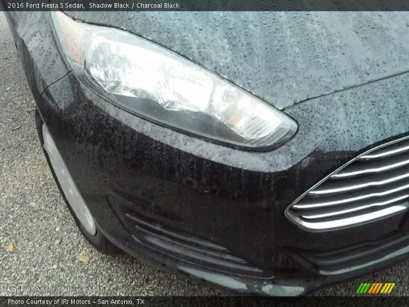 Shadow Black / Charcoal Black 2016 Ford Fiesta S Sedan