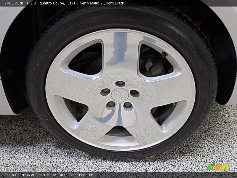 Lake Silver Metallic / Ebony Black 2001 Audi TT 1.8T quattro Coupe