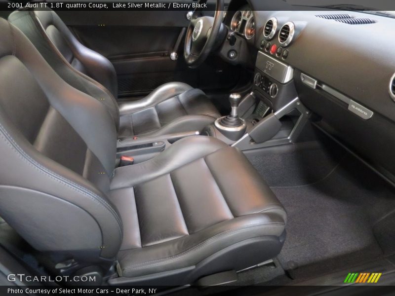 Lake Silver Metallic / Ebony Black 2001 Audi TT 1.8T quattro Coupe