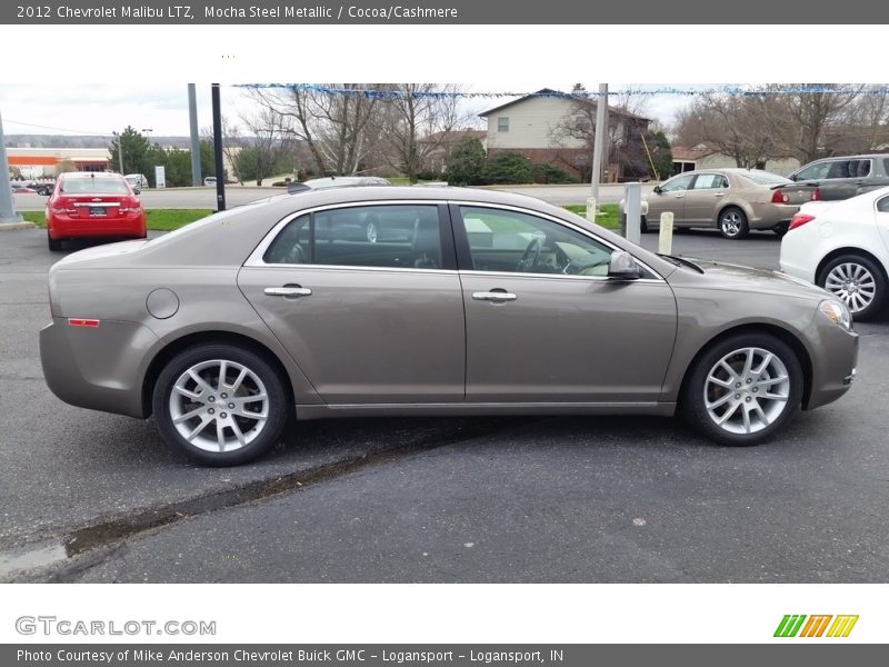 Mocha Steel Metallic / Cocoa/Cashmere 2012 Chevrolet Malibu LTZ