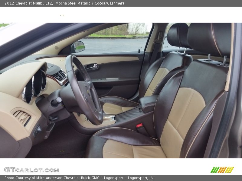 Mocha Steel Metallic / Cocoa/Cashmere 2012 Chevrolet Malibu LTZ