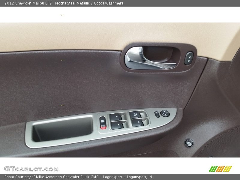 Mocha Steel Metallic / Cocoa/Cashmere 2012 Chevrolet Malibu LTZ
