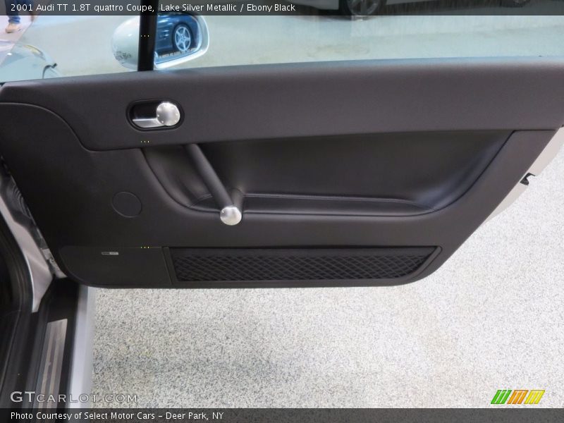 Lake Silver Metallic / Ebony Black 2001 Audi TT 1.8T quattro Coupe