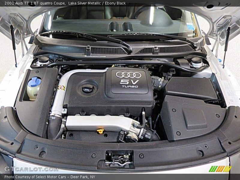 Lake Silver Metallic / Ebony Black 2001 Audi TT 1.8T quattro Coupe