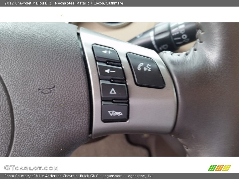 Mocha Steel Metallic / Cocoa/Cashmere 2012 Chevrolet Malibu LTZ