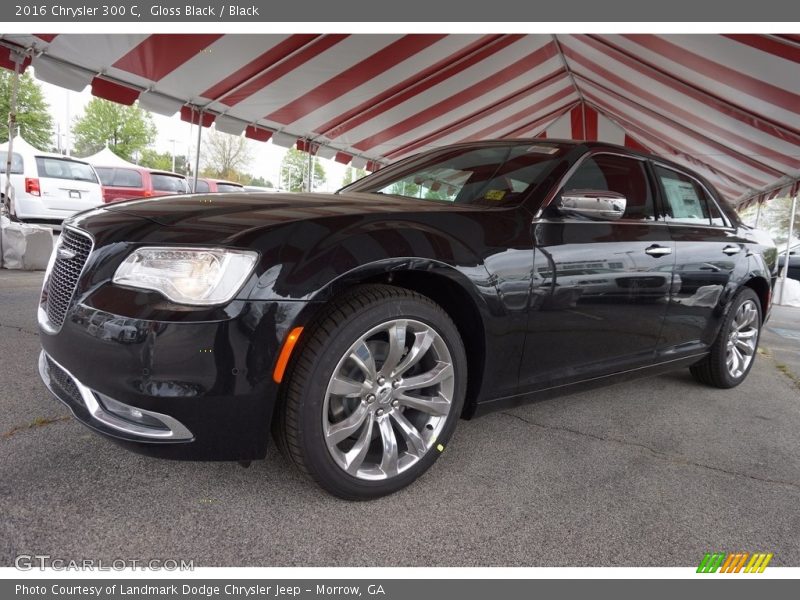Gloss Black / Black 2016 Chrysler 300 C