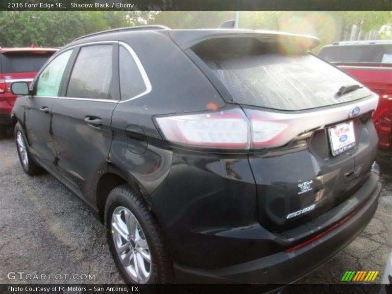 Shadow Black / Ebony 2016 Ford Edge SEL