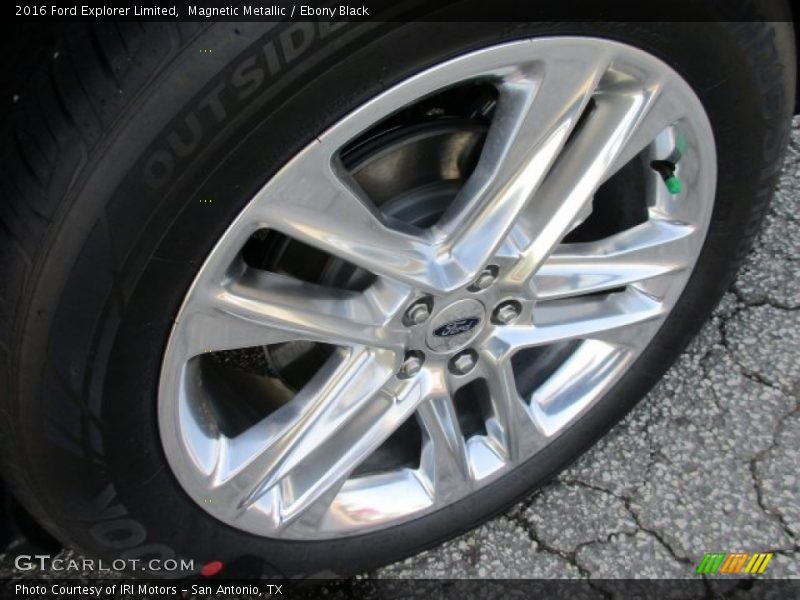 Magnetic Metallic / Ebony Black 2016 Ford Explorer Limited