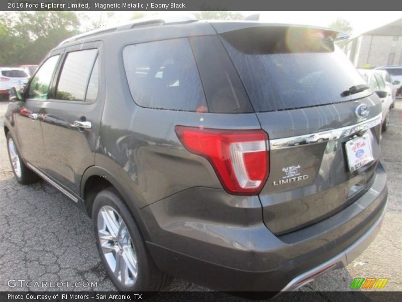 Magnetic Metallic / Ebony Black 2016 Ford Explorer Limited