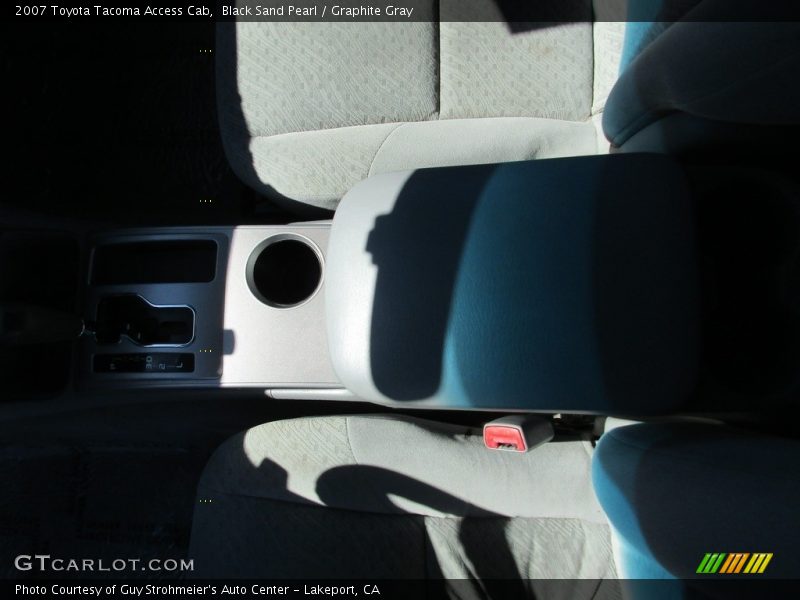 Black Sand Pearl / Graphite Gray 2007 Toyota Tacoma Access Cab