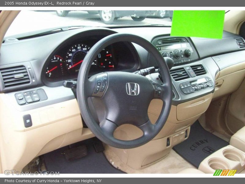 Redrock Pearl / Gray 2005 Honda Odyssey EX-L