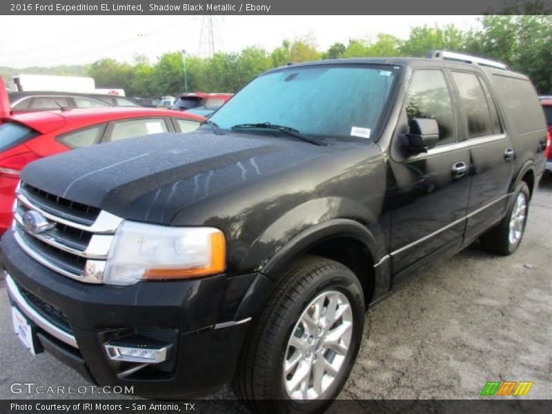 Shadow Black Metallic / Ebony 2016 Ford Expedition EL Limited