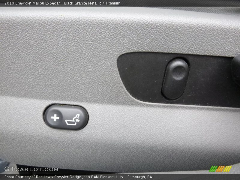 Black Granite Metallic / Titanium 2010 Chevrolet Malibu LS Sedan
