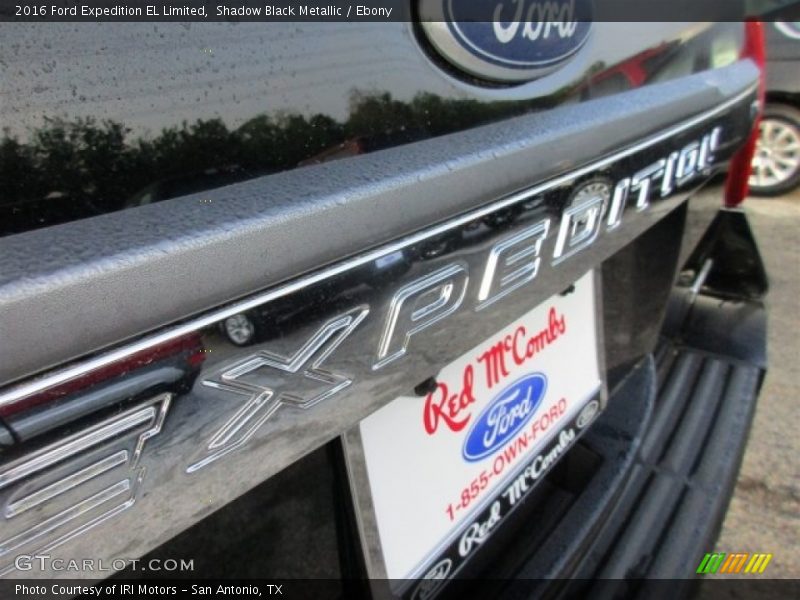Shadow Black Metallic / Ebony 2016 Ford Expedition EL Limited