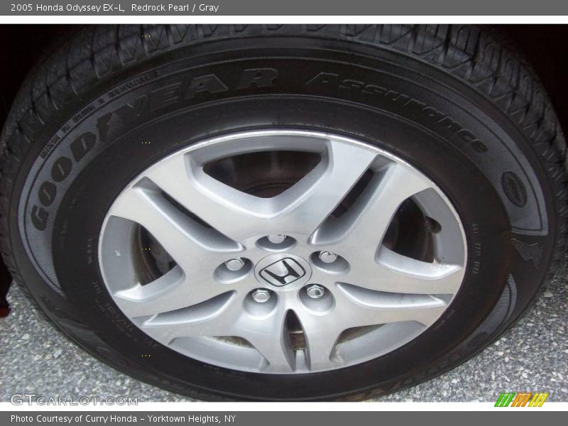 Redrock Pearl / Gray 2005 Honda Odyssey EX-L