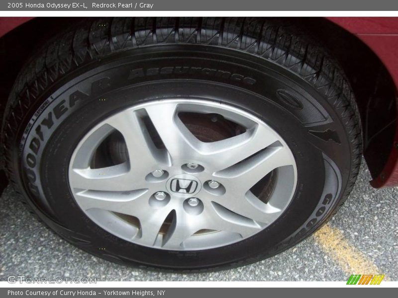 Redrock Pearl / Gray 2005 Honda Odyssey EX-L
