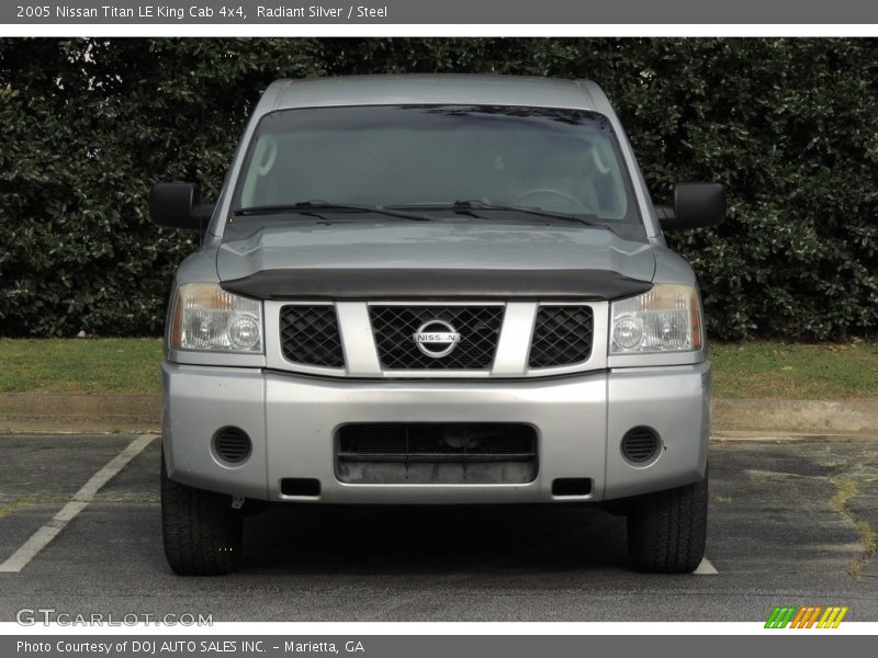 Radiant Silver / Steel 2005 Nissan Titan LE King Cab 4x4