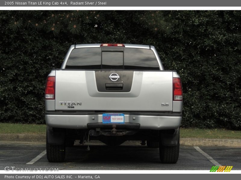 Radiant Silver / Steel 2005 Nissan Titan LE King Cab 4x4