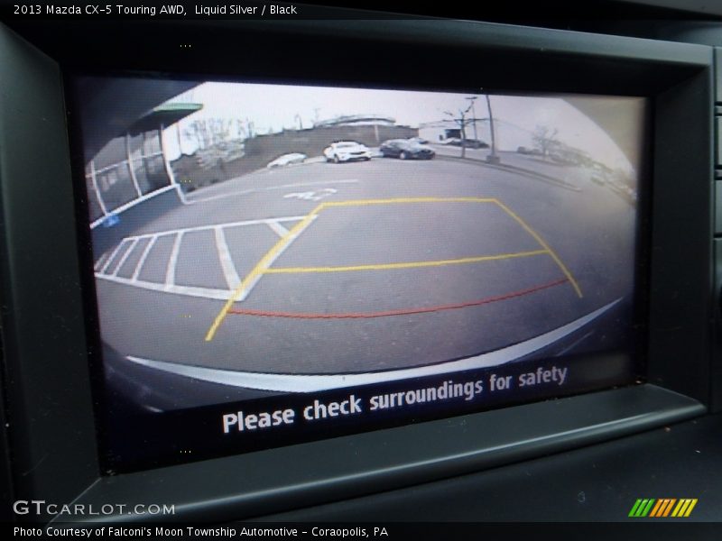 Liquid Silver / Black 2013 Mazda CX-5 Touring AWD