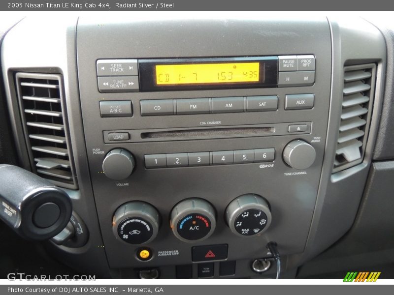 Radiant Silver / Steel 2005 Nissan Titan LE King Cab 4x4