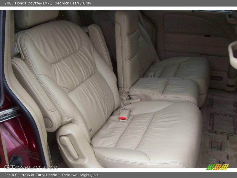 Redrock Pearl / Gray 2005 Honda Odyssey EX-L