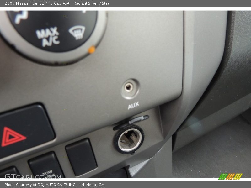 Radiant Silver / Steel 2005 Nissan Titan LE King Cab 4x4
