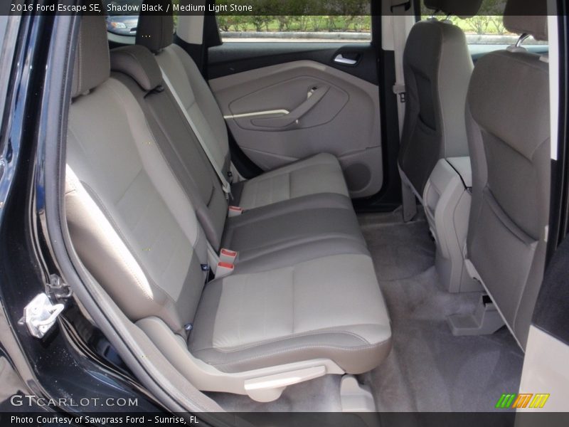 Shadow Black / Medium Light Stone 2016 Ford Escape SE