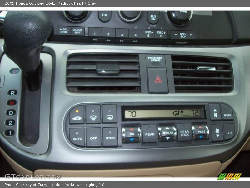 Redrock Pearl / Gray 2005 Honda Odyssey EX-L