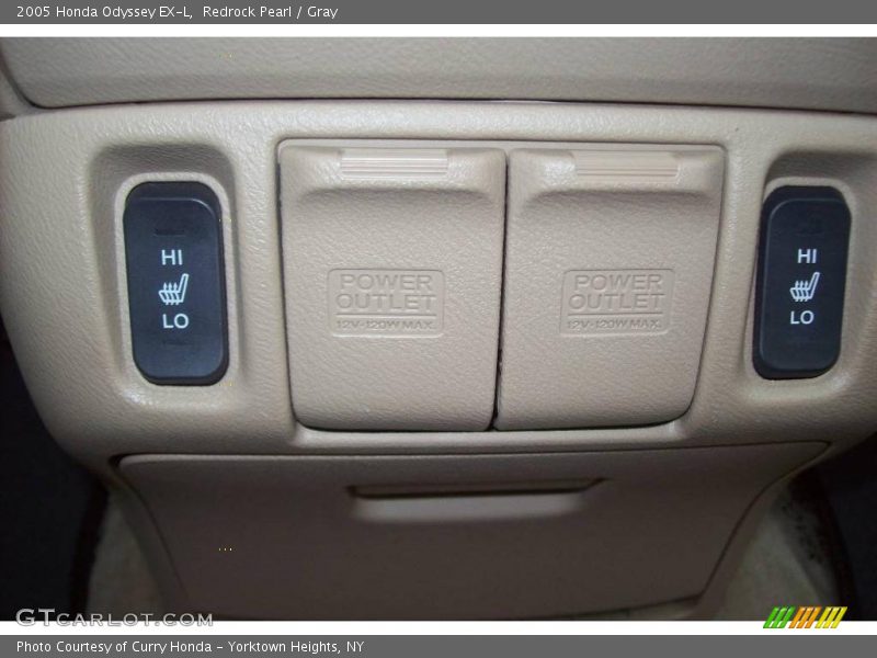 Redrock Pearl / Gray 2005 Honda Odyssey EX-L