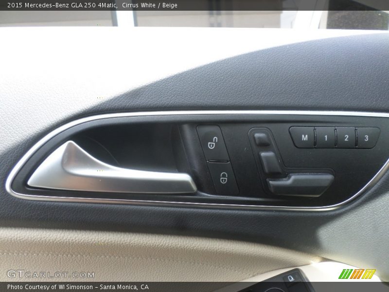 Cirrus White / Beige 2015 Mercedes-Benz GLA 250 4Matic