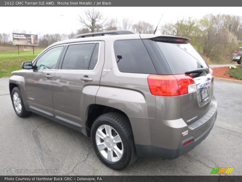 Mocha Steel Metallic / Jet Black 2012 GMC Terrain SLE AWD