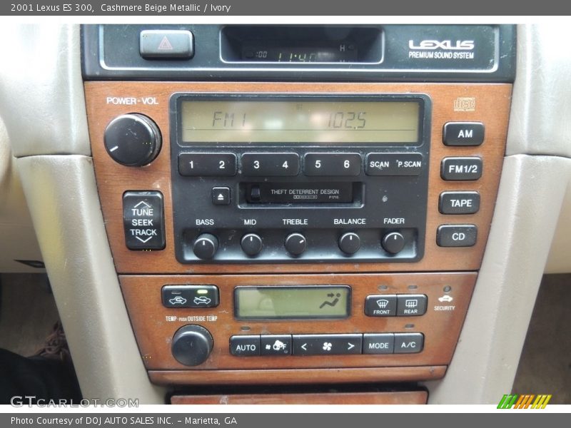 Cashmere Beige Metallic / Ivory 2001 Lexus ES 300