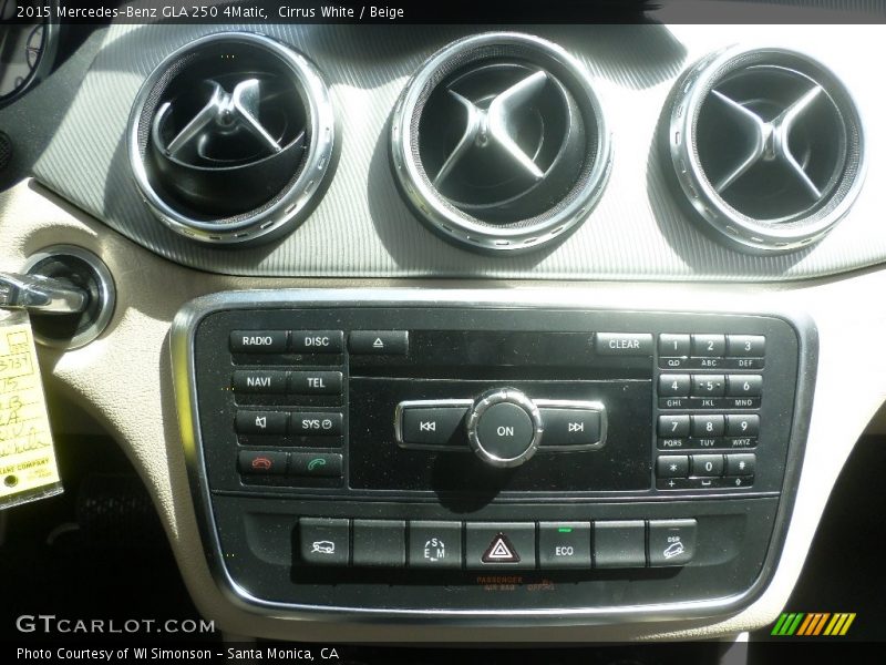 Cirrus White / Beige 2015 Mercedes-Benz GLA 250 4Matic