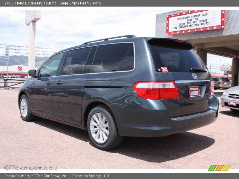 Sage Brush Pearl / Ivory 2005 Honda Odyssey Touring