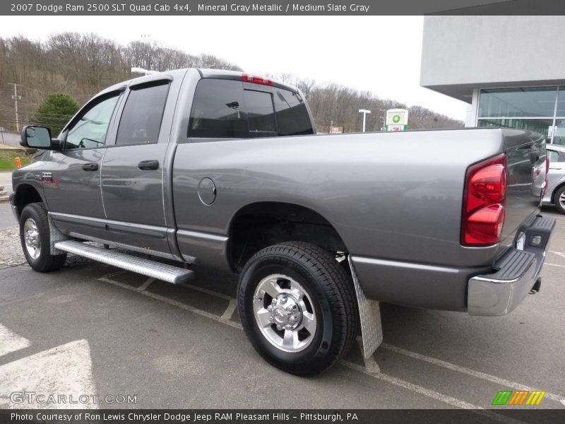 Mineral Gray Metallic / Medium Slate Gray 2007 Dodge Ram 2500 SLT Quad Cab 4x4